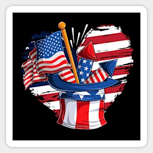 Funny 4th Of July 2021 Fourth Of July For Men's And Women's For 4th Of July Celebration Birthday Sticker